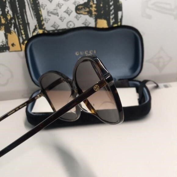 Gucci GG0546SK 002 – Havana Brown Gradient | 60-14-145 | New Authentic” - Picture 3 of 13